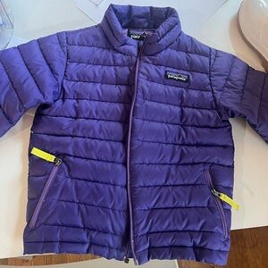 Patagonia 4T girls purple jacket, coat